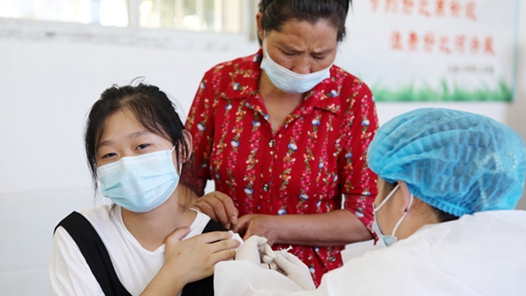 天津市推进12-14岁青少年新冠疫苗接种