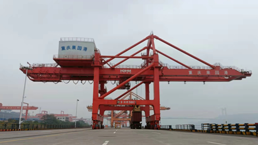 重庆果园港水水中转航线实现长江干线全覆盖