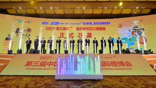 2021第三届中国·重庆奉节国际橙博会开幕