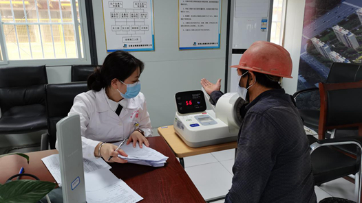 内蒙古鄂尔多斯市康巴什区总工会开展新就业形态劳动者健康体检活动