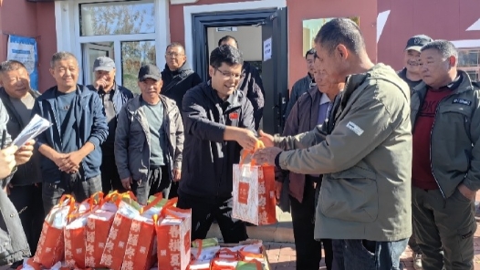 内蒙古额尔古纳市总工会开展新就业形态劳动者慰问活动